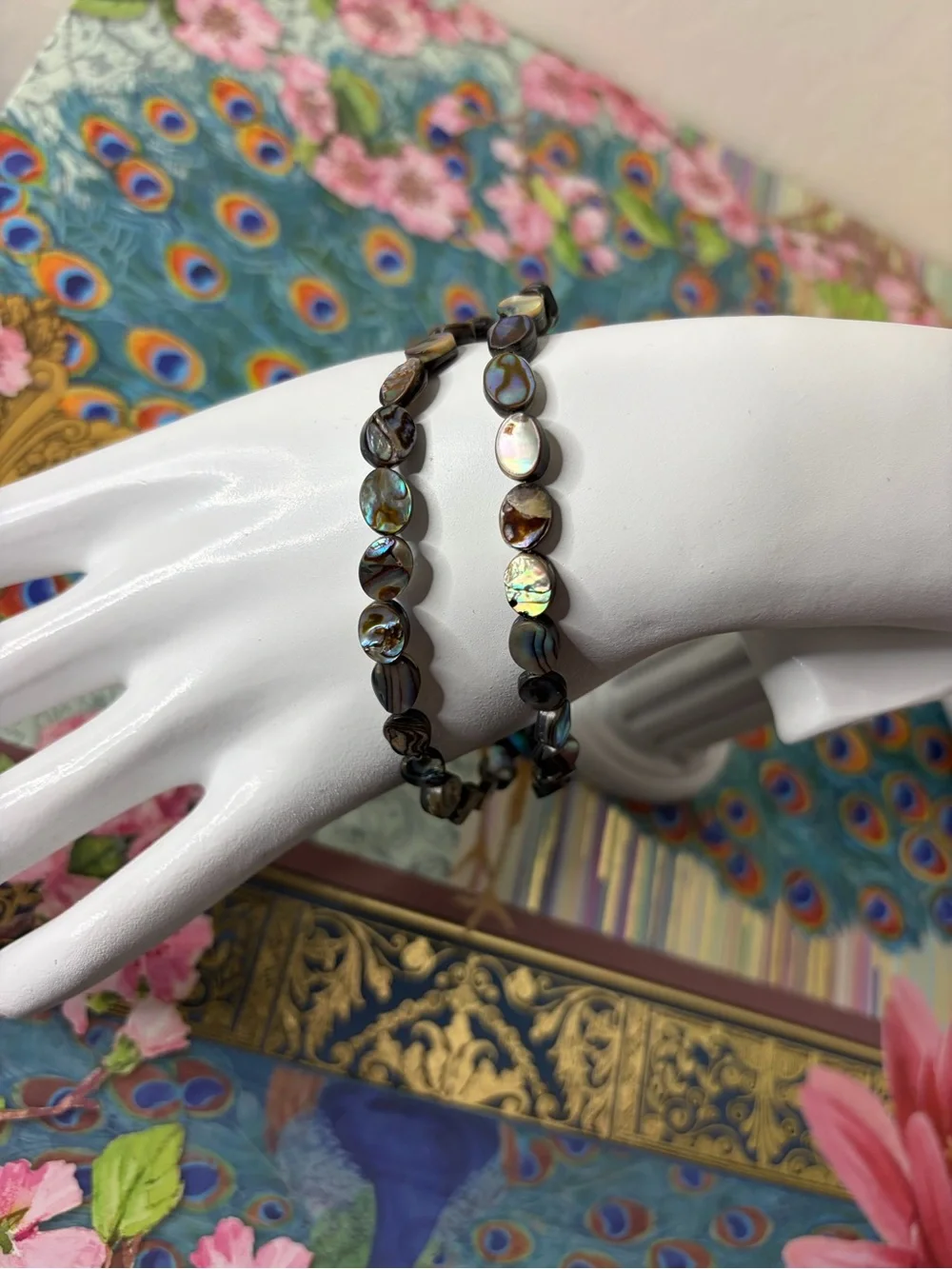 Handmade natural abalone